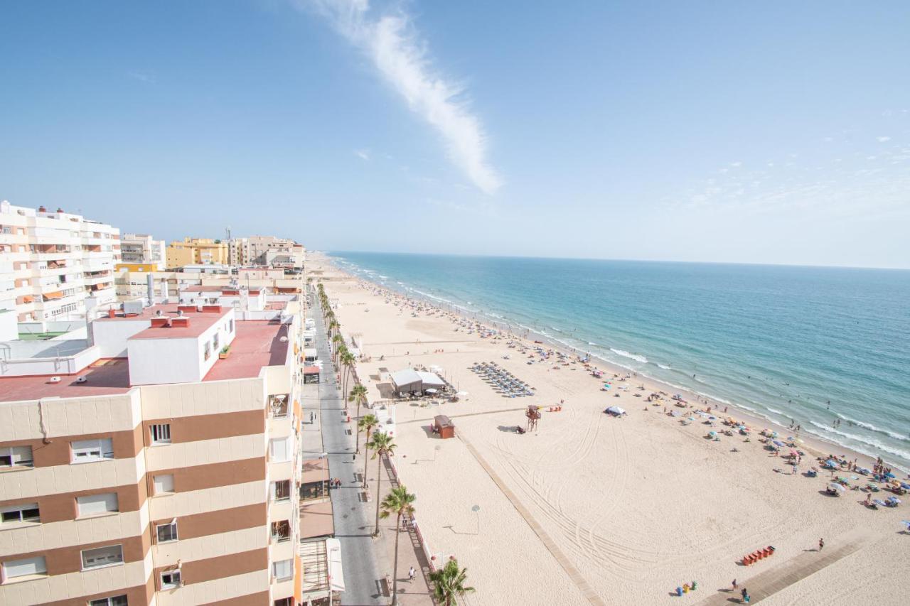 Ferienwohnung Apartamento El Espejo Del Mar De Cádiz Exterior foto